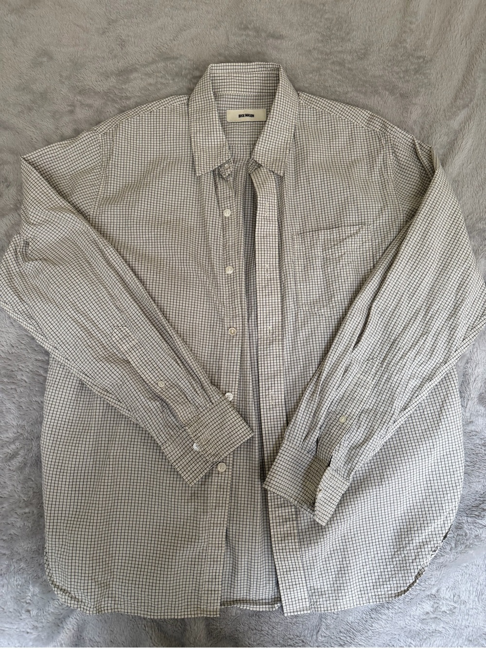 Buck Mason Women’s Gridded Mainstay Cotton Shirt